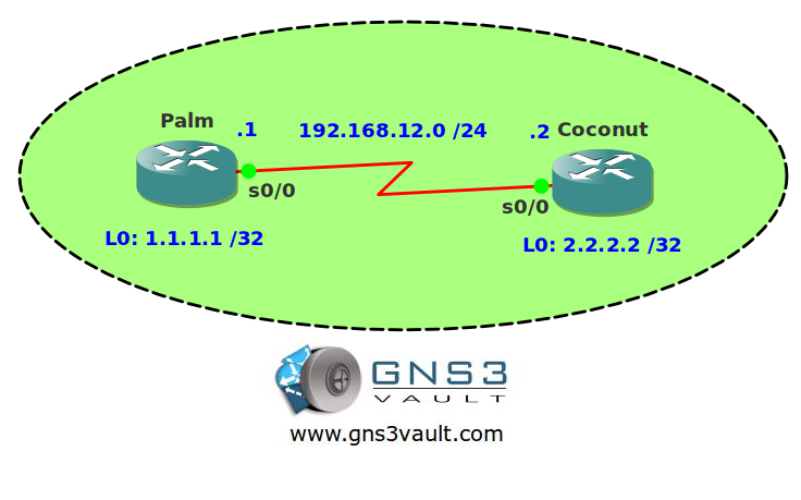 OSPF Demand Circuit Network Topology