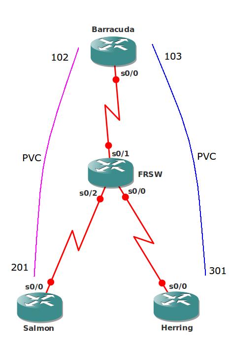OSPF Network Type Point to Multipoint Network Topology